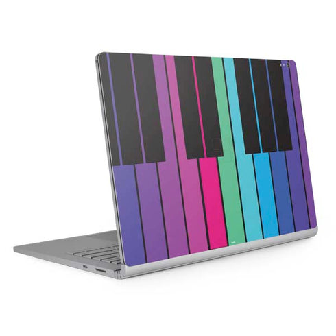 Color Piano Keys Surface Book 2 13.5in Skin